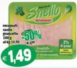 Il Castoro Supermercati Rovagnati snello grancotto offerta