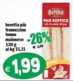 Il Castoro Supermercati Beretta pan soffice tonno maionese offerta