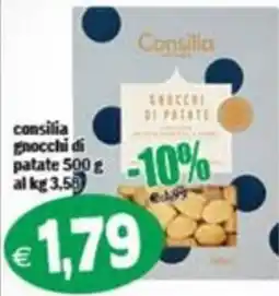 Il Castoro Supermercati Consilia gnocchi di patate offerta