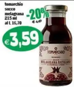 Il Castoro Supermercati Tomarchio succo melagrana offerta