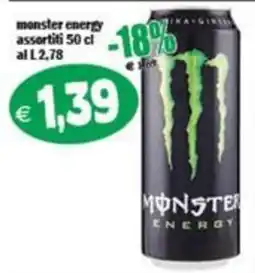 Il Castoro Supermercati monster energy offerta