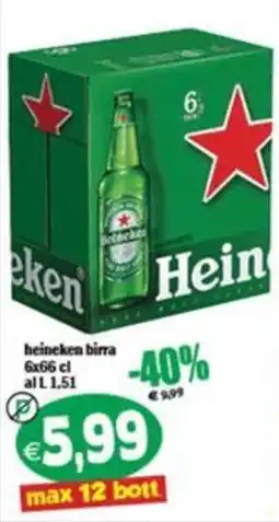 Il Castoro Supermercati heineken birra offerta
