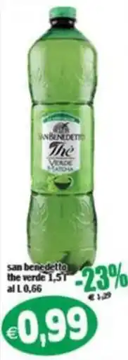 Il Castoro Supermercati San Benedetto The Verde Matcha offerta
