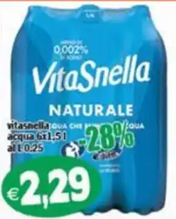 Il Castoro Supermercati VitaSnella Naturale offerta