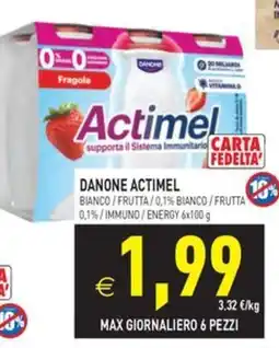 Pim Supermercati Danone Actimel offerta