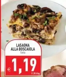 Pim Supermercati Lasagna alla boscaiola offerta