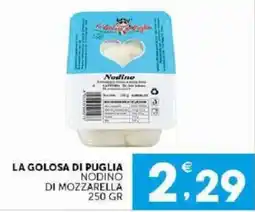 Sisa La golosa di Puglia nodino di mozzarella offerta