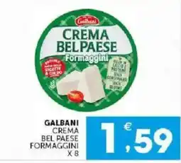 Sisa Galbani Crema Bel Paese Formaggini offerta