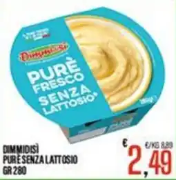 Supermercati EffePiù Dimmidisì pure senza lattosio offerta