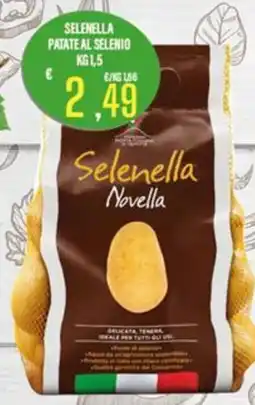 Supermercati EffePiù Selenella Patate al Selenio offerta
