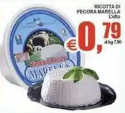 Pewex Ricotta di pecora Marella offerta