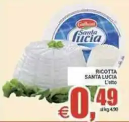 Pewex Ricotta Santa Lucia offerta