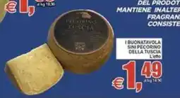Pewex I buonatavola sini pecorino della Toscana offerta