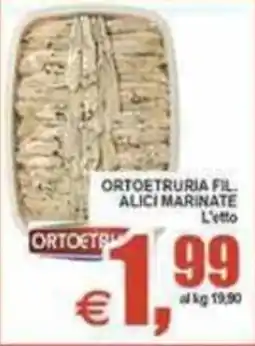 Pewex Ortoetruria fil. Alici marinate offerta