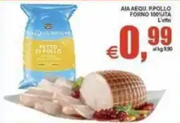 Pewex Petto di pollo forno 100% ita offerta