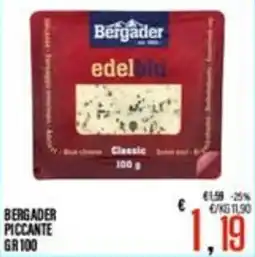 Supermercati EffePiù Bergader edelblu Classic offerta