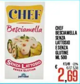 Supermercati EffePiù Chef Besciamella senza lattosio senza glutine offerta