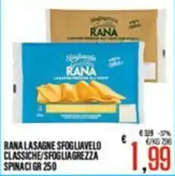 Supermercati EffePiù Rana lasagne sfogliavelo classiche offerta