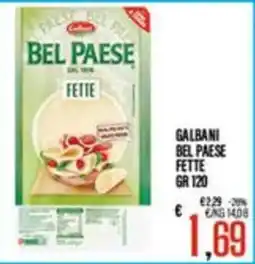 Supermercati EffePiù Galbani Bel Paese Fette offerta