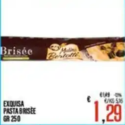 Supermercati EffePiù Exquisa pasta brisée offerta