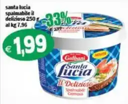 Il Castoro Supermercati Santa lucia spalmabile offerta