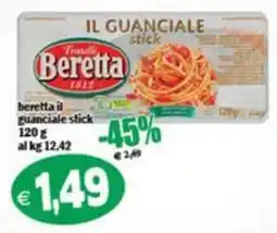 Il Castoro Supermercati Il guanciale stick Beretta offerta