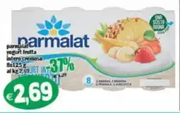 Il Castoro Supermercati Parmalat yogurt frutta intero cremoso offerta