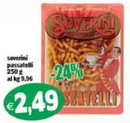 Il Castoro Supermercati Soverini passatelli offerta