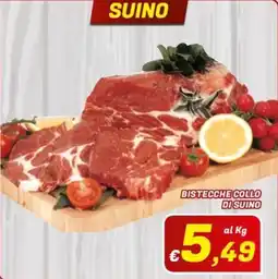Idromarket Bistecche collo di suino offerta