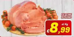 Idromarket Fettine di suino offerta