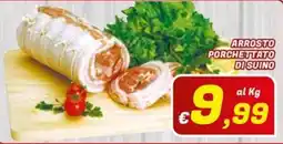 Idromarket Arrosto porchettato di suino offerta
