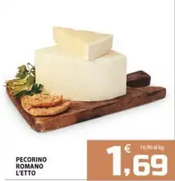 SpesaPiù Supermercati Pecorino Romano L'Etto offerta