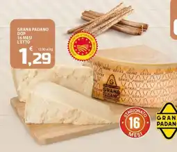SpesaPiù Supermercati Grana Padano DOP offerta