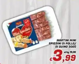 Idromarket Martini mini spiedini di pollo / di suino offerta