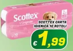 Idromarket Scottex carta igienica offerta