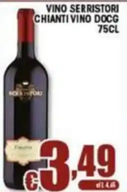 Sacoph Vino Serristori Chianti Vino DOCG offerta