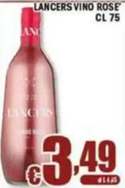 Sacoph Lancers vino rosé offerta