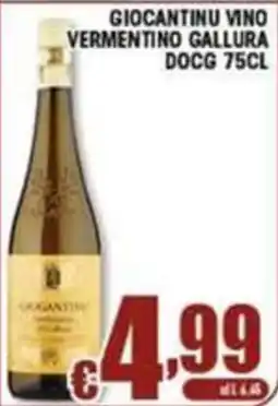 Sacoph GioCantinu Vino Vermentino Gallura DOCG offerta