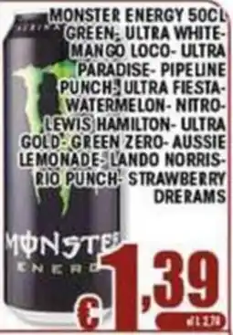 Sacoph Monster Energy offerta