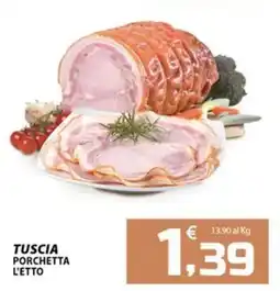 SpesaPiù Supermercati Tuscia Porchetta offerta