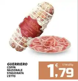 SpesaPiù Supermercati Guerriero Coppa Nazionale Stagionata offerta