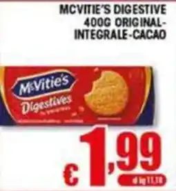 Sacoph McVitie's Digestives offerta