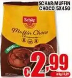 Sacoph Muffin Choco Schar offerta