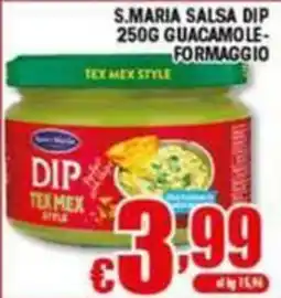 Sacoph S.Maria salsa dip tex mex style offerta