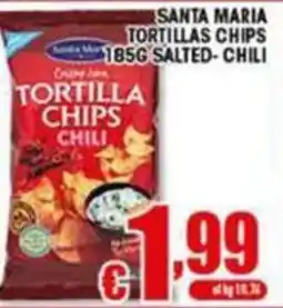 Sacoph Santa Maria tortilla chips offerta