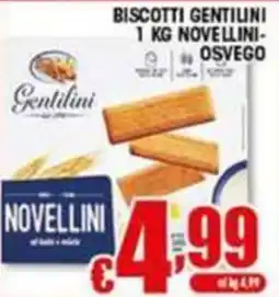 Sacoph Biscotti Gentilini Novellini offerta