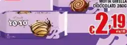 Sacoph Motta Girella Cioccolato offerta