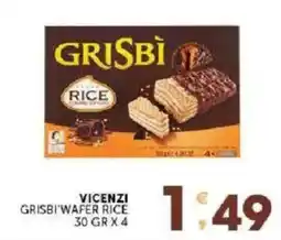 Sisa Grisbi wafer rice offerta