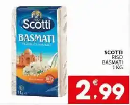 Sisa Scotti riso basmati offerta