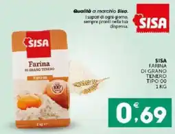 Sisa Sisa farina di grano tenero tipo 00 offerta